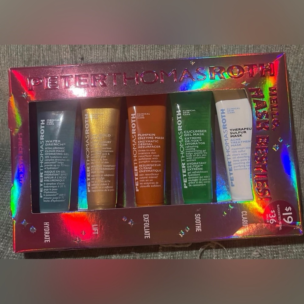 New Peter Thomas Roth Mask Set Of 5